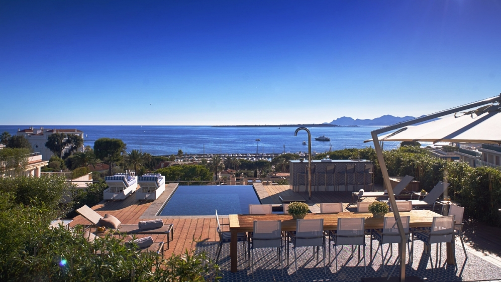 High end designer apartments and penthouses with 5* hotel services in prime location Cap d'Antibes
