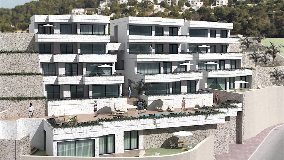 Schitterend nieuw appartement met fantastisch zeezicht op loopafstand van het strand