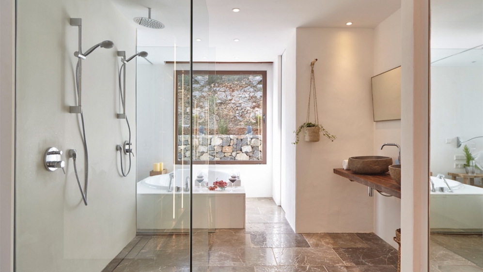 Beautiful modern Ibiza style villa close to the Cala Jondal beach