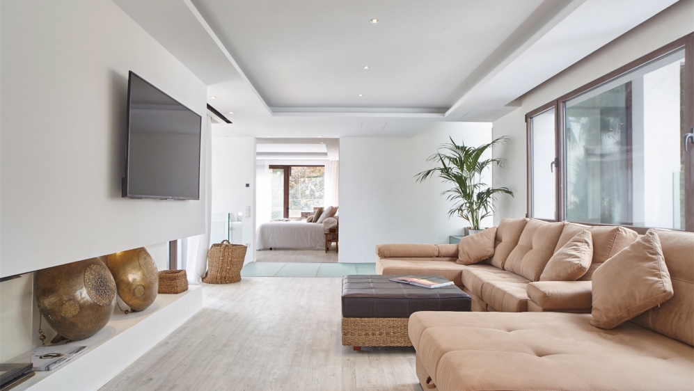 Beautiful modern Ibiza style villa close to the Cala Jondal beach