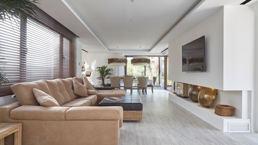 Beautiful modern Ibiza style villa close to the Cala Jondal beach