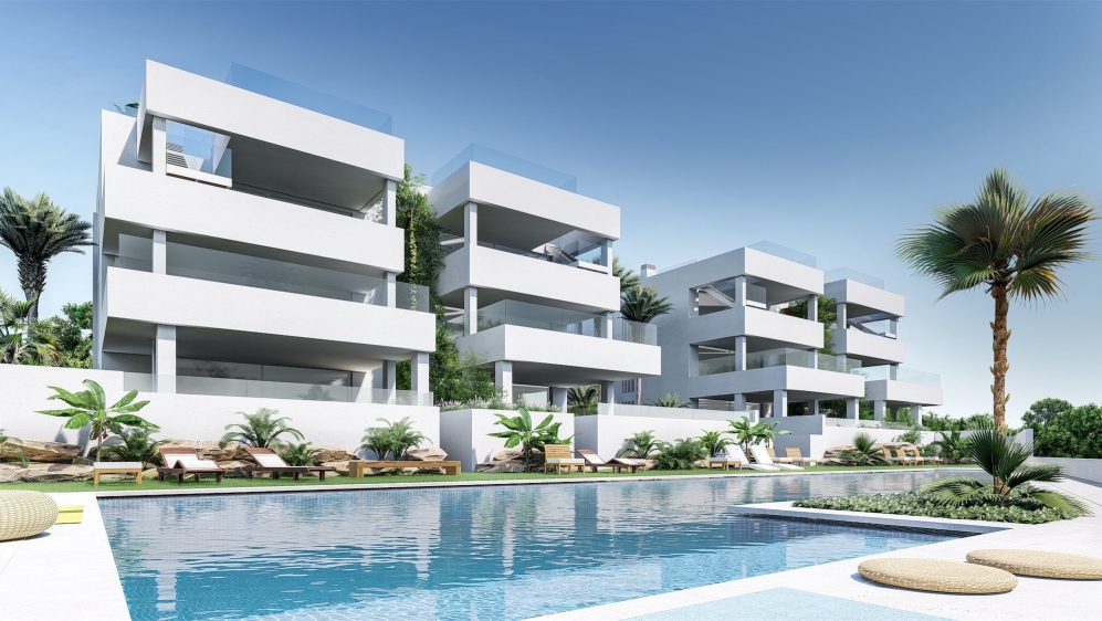 Stunning beach apartments with private plunge pools and amazing sea views