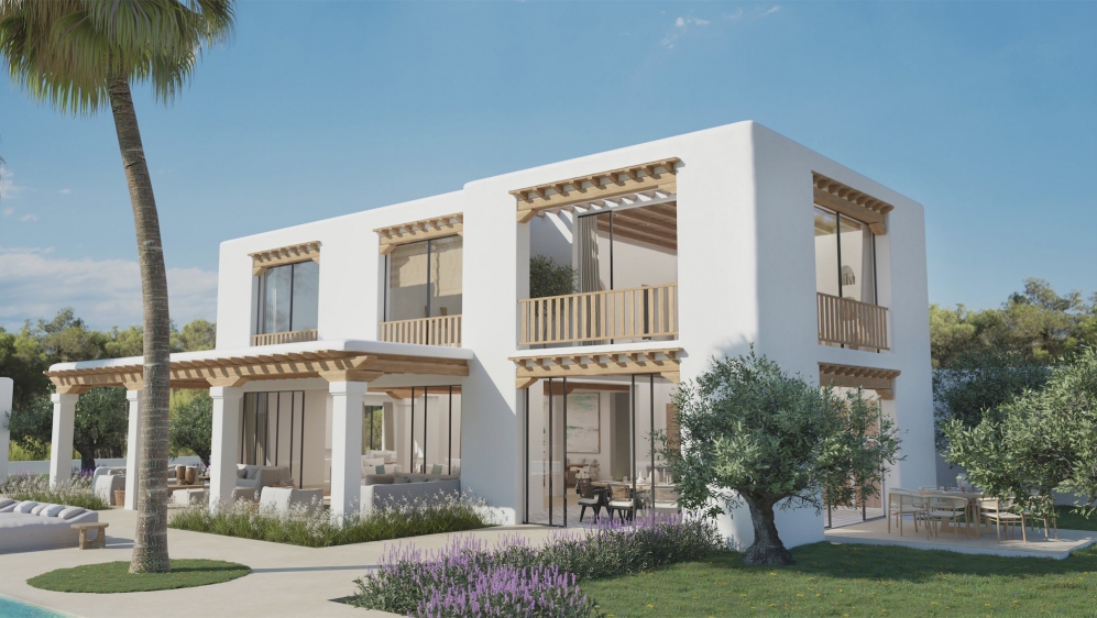 Schitterende Ibiza villa direct aan zee met uitgewerkt Blakstad renovatieproject