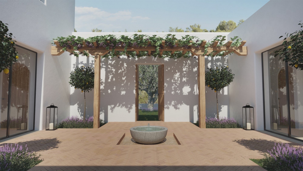 Unique and stunning sea front villa with granted building license for Blakstad reform project