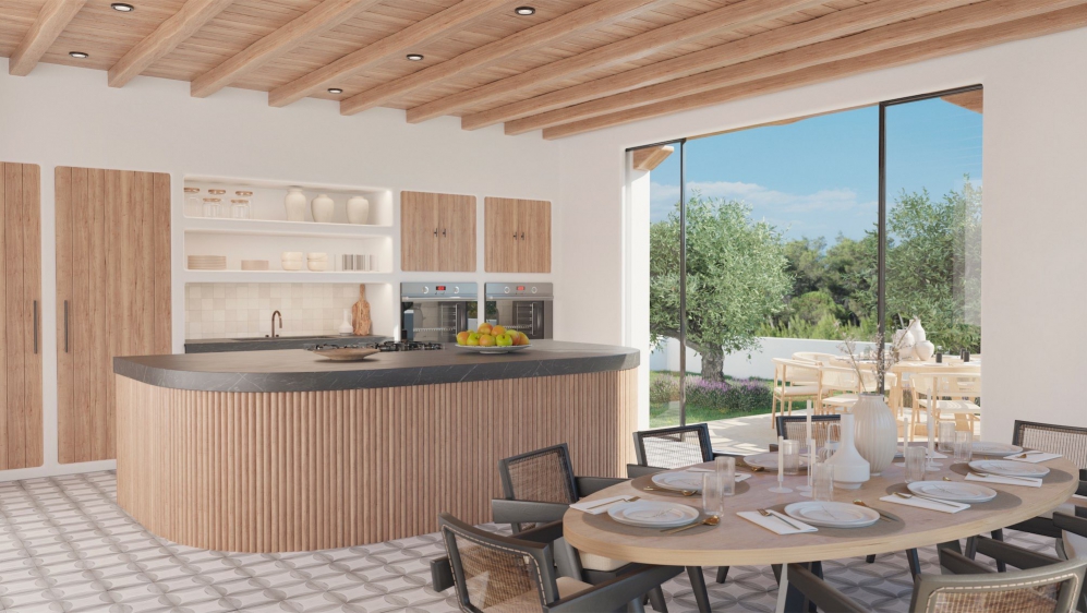 Unique and stunning sea front villa with granted building license for Blakstad reform project