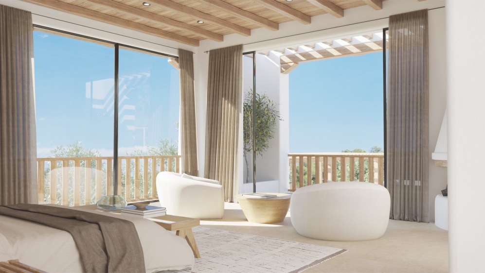 Unique and stunning sea front villa with granted building license for Blakstad reform project