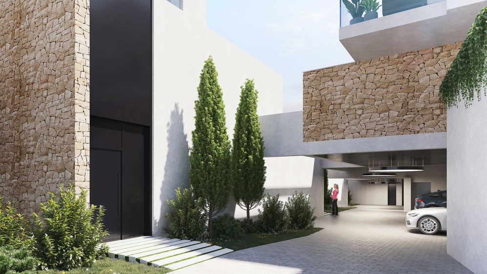 Schitterende high-tech designer villa met zeezicht zeer dichtbij de jachthaven en centrum -Buitenkans!