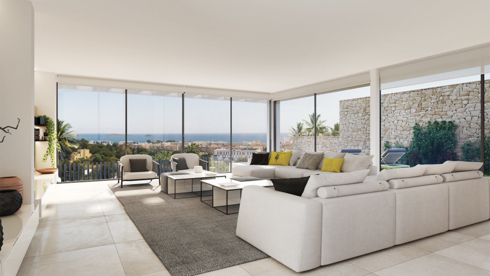 Schitterende high-tech designer villa met zeezicht zeer dichtbij de jachthaven en centrum -Buitenkans!