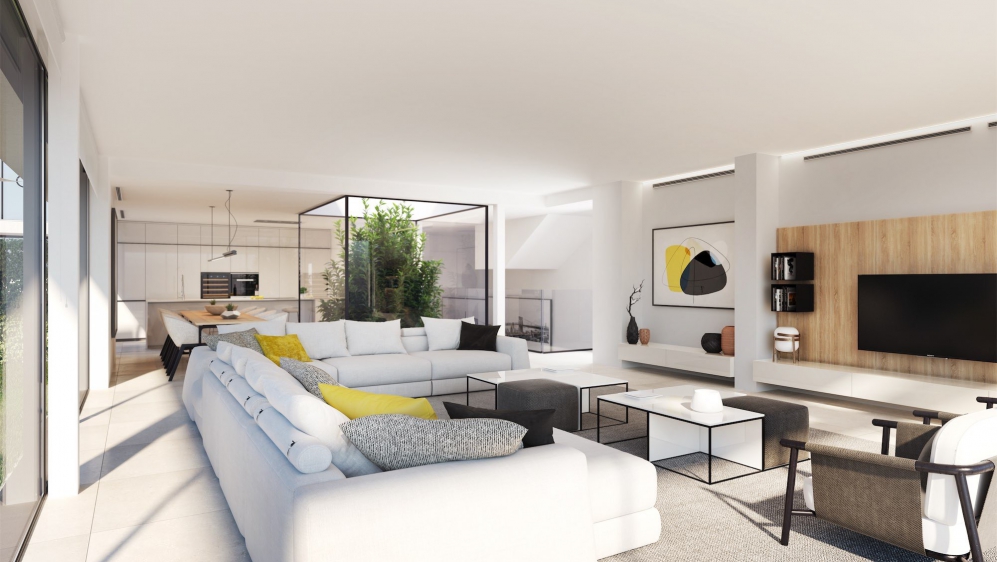 Schitterende high-tech designer villa met zeezicht zeer dichtbij de jachthaven en centrum -Buitenkans!