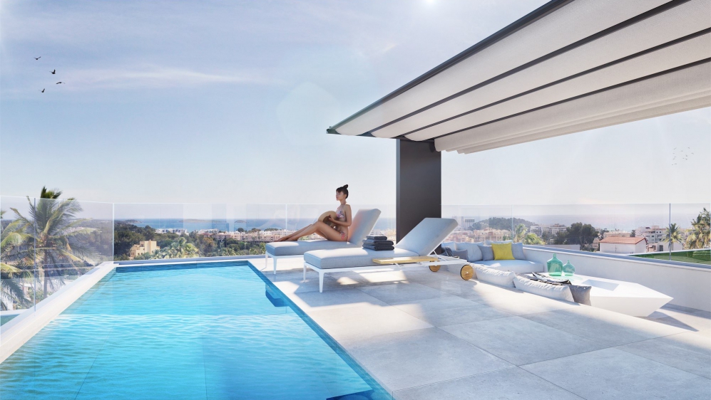 Schitterende high-tech designer villa met zeezicht zeer dichtbij de jachthaven en centrum -Buitenkans!