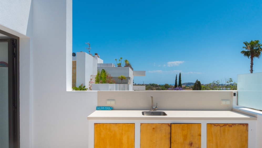 Luxe vier slaapkamer penthouse in het hart van Jésus met dakterras met prive zwembad