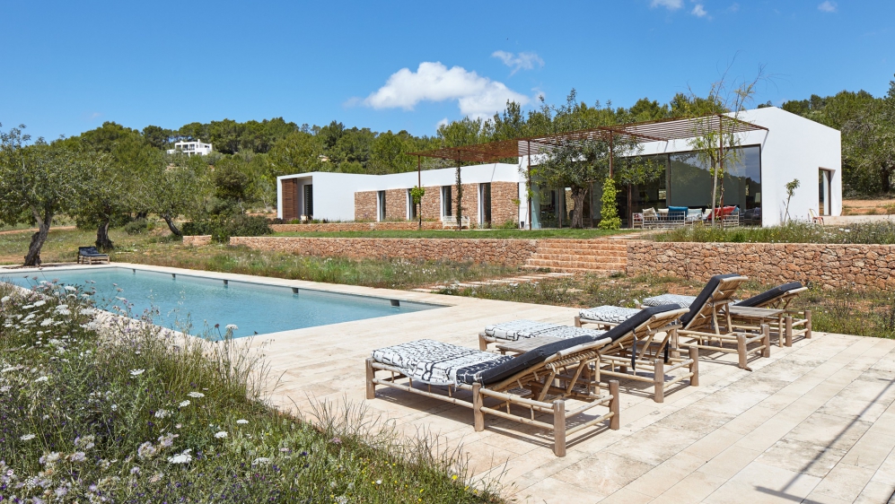 Architectural masterpiece by Jaime Romano in the beautiful Ibiza countryside