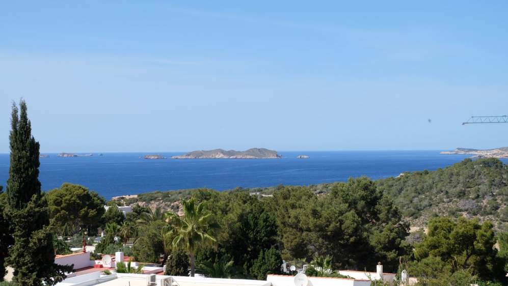 Charmant Ibiza stijl huis op loopafstand van het strand van Cala Vadella