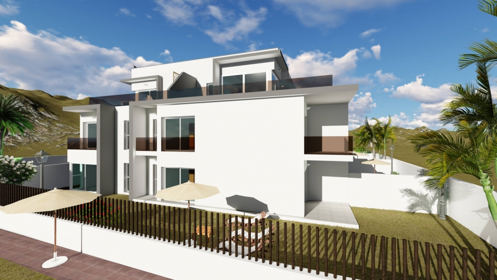 New build modern apartments for sale close to Talamanca beach and Marina Botafoch