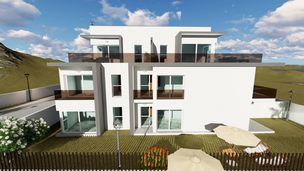 New build modern apartments for sale close to Talamanca beach and Marina Botafoch