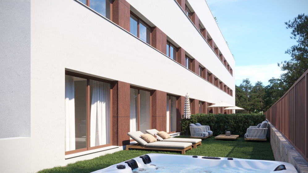 Luxury modern new-build apartments within short walking distance of Santa Eulalia Beach