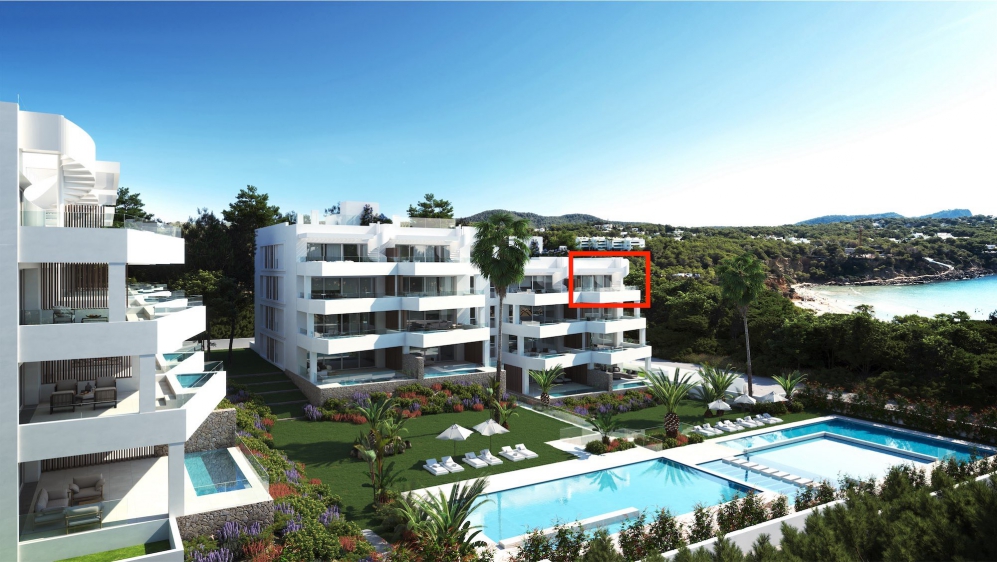Spectaculair nieuw penthouse bij het strand met super zeezicht en dakterras met privé zwembad