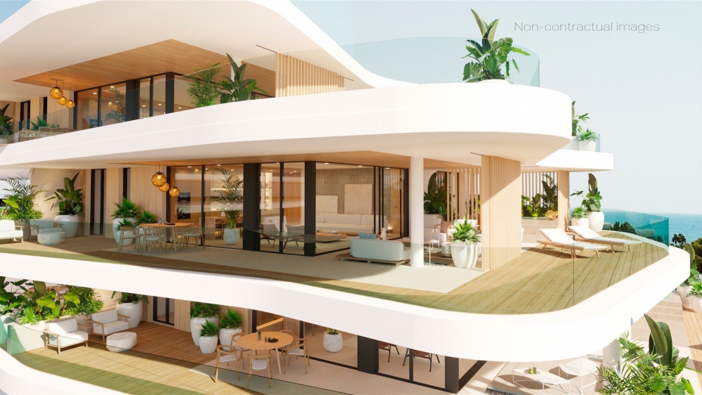 Schitterend designer penthouse met fantastisch zeezicht in luxe 5* residentie bij de jachthaven