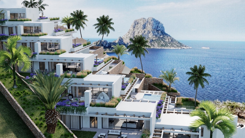 Stunning high tech design villa with amazing views of Es Vedra