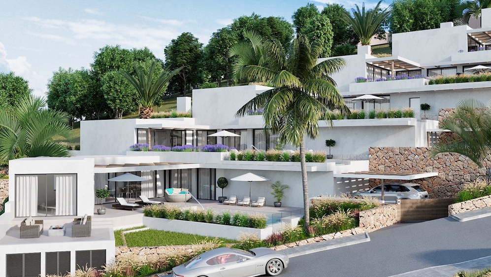 Stunning high tech design villa with amazing views of Es Vedra
