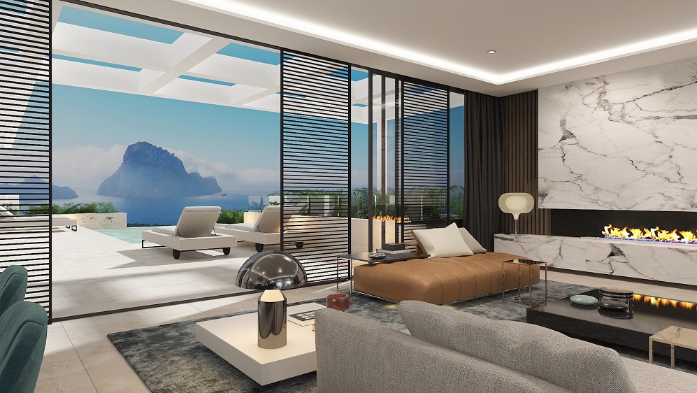 Laatste kans: Luxe high-tech design villa met spectaculair uitzicht op Es Vedra