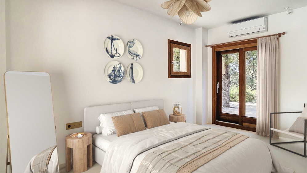 Super charmante en volledig gerenoveerde Ibiza stijl villa op groot perceel dichtbij alle voorzieningen