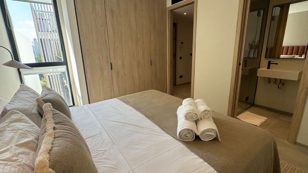 Gloednieuw luxe appartement in het hart van Santa Eulalia voor scherpe prijs!