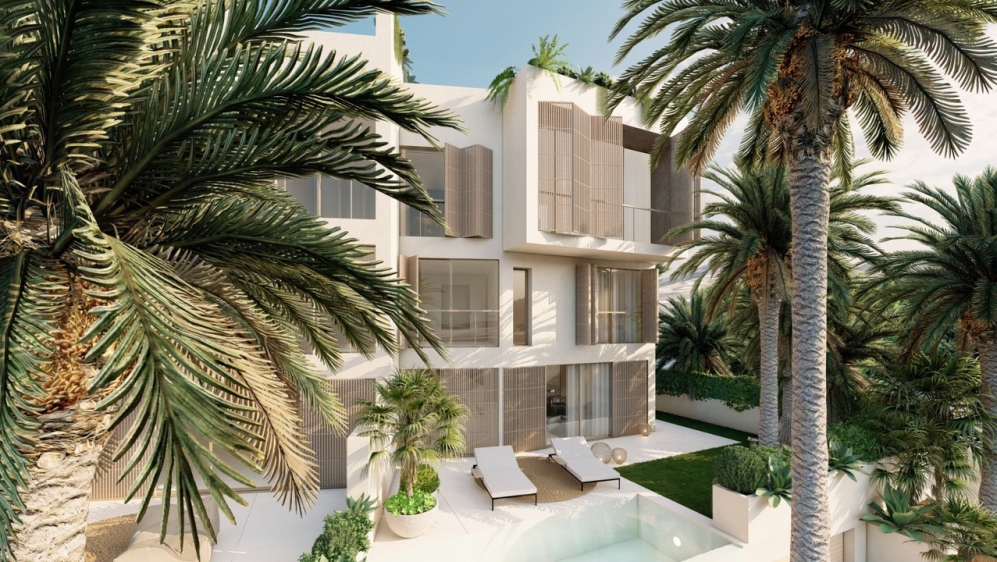 Amazing new build sea view apartment with private pool in prime location Talamanca