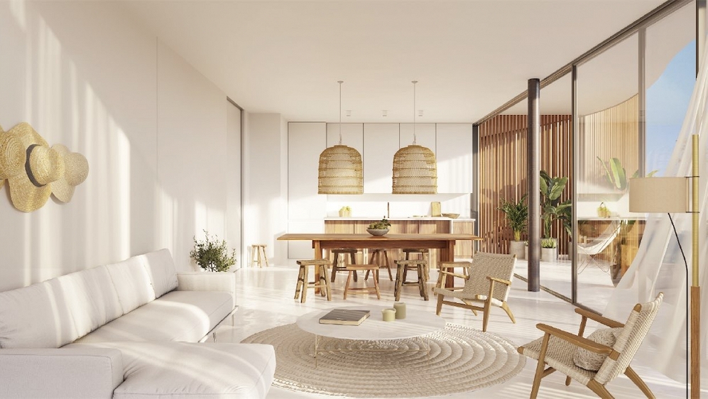 Best priced new build designer apartment located just 150m from Talamanca beach