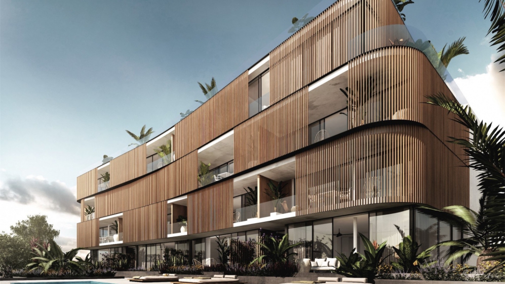 High tech design appartementen op enkele passen van het strand van Talamanca