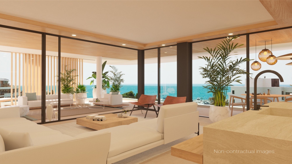 The Most Beautiful and Unique Penthouse in Ibiza - Prime Marina Location & 5-Star Hotel Services!
