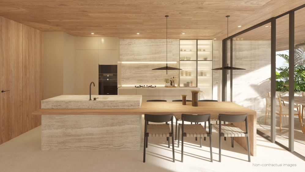 Luxurious Waterfront 2 bed  corner apartement in the marina of Santa Eulalia