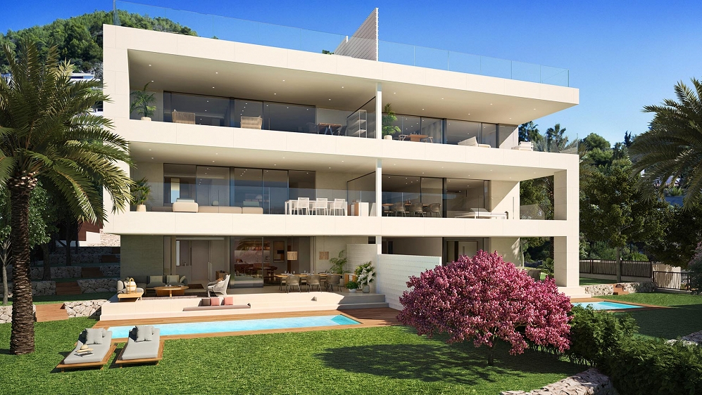 Ultra luxe design appartementen en penthouses met 5* hotelservices op toplocatie Ibiza