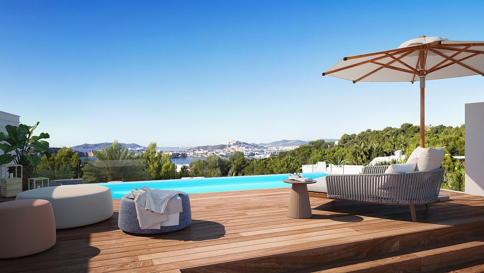 Ultra luxe design appartementen en penthouses met 5* hotelservices op toplocatie Ibiza