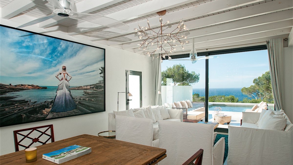 Stunning renovated ibiza finca with amazing sea views