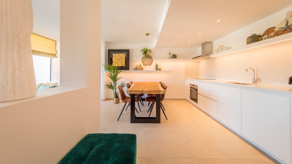 Moderne nieuwbouw appartementen met schitterend zeezicht Ibiza