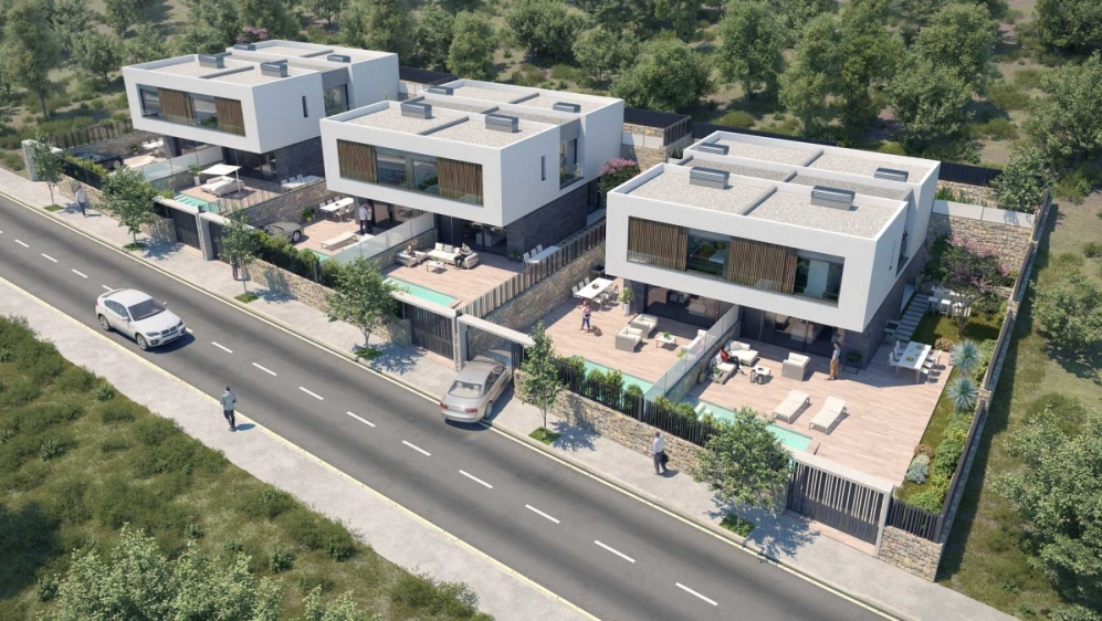 Moderne nieuwbouw villa's te koop in Talamanca