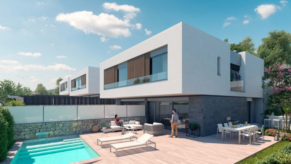 Moderne nieuwbouw villa's te koop in Talamanca