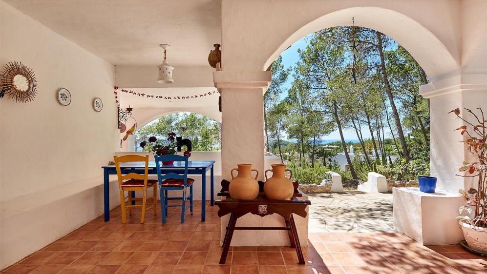 Amazing authentic Ibiza property with stunning sea views and huge potential to add value