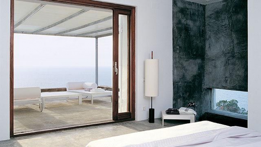 Modern minimalistic house with stunning sea views