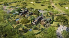 Luxury new build contemporary Golf villa near Saint Tropez within walking distance to the beach