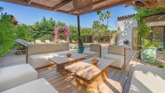 Schitterende Boho-chique familievilla aan de Golf van Saint Tropez op loopafstand van het strand
