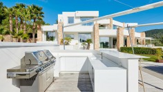 Stunning high end villa with amazing sea views close to Ibiza town