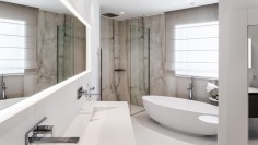 Stunning high end villa with amazing sea views close to Ibiza town