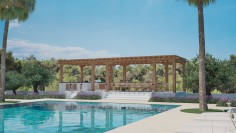 Unique and stunning sea front villa with granted building license for Blakstad reform project