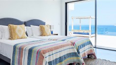 Amazing contemporary Ibiza style villa in Es Cubells with breathtaking views of the sea and Formentera
