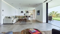 Amazing contemporary Ibiza style villa in Es Cubells with breathtaking views of the sea and Formentera