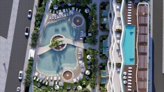 Iconic high end designer apartments with 5* hotelservices just 100 m from the marina