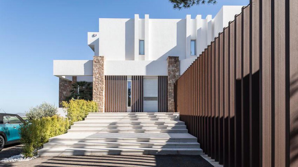 Stunning high end villa with amazing sea views close to Ibiza town