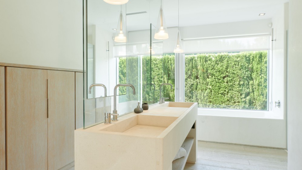 Stunning modern Ibiza villa with rental license in private urbanisation close to the beach